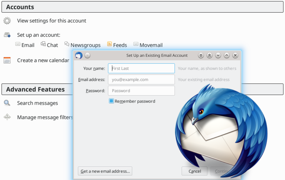 Πώς να ρυθμίσετε έναν λογαριασμό email στο Thunderbird
